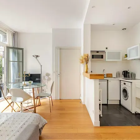 Apartmán Beautiful With Terrace & Cinema In 8 Paříž